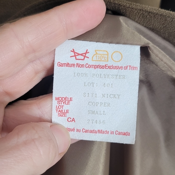 Vintage Men's Copper Brown Preppy Button Down Pocketa Blazer Academia Coat Small - Picture 10 of 11